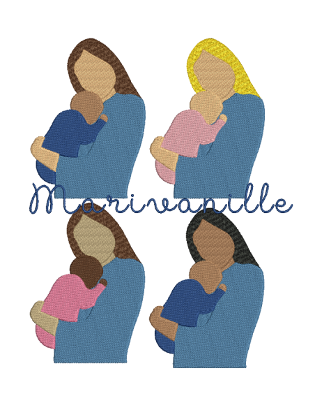 Femme et bébé - Maternité - Maman