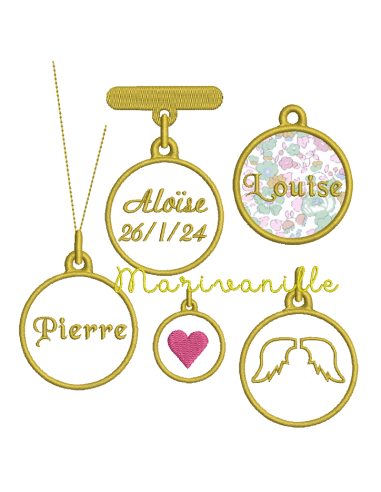 Lot Médailles vides