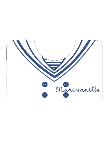 Lot bavoirs col marin enfant et...