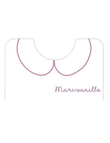 Lot bavoirs col claudine et marin...