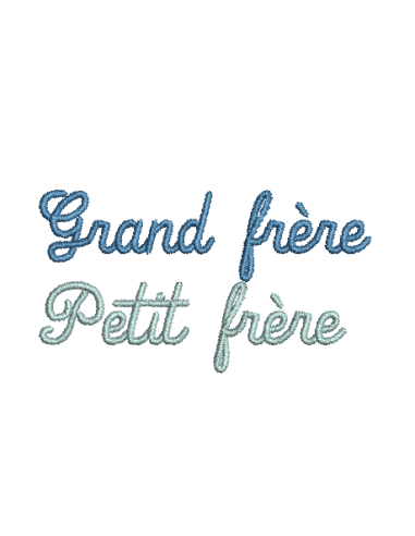 Grand frère, petit frère (mots et...