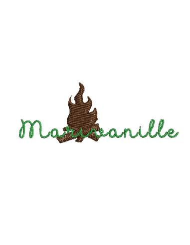 Feu de camp - 6 tailles