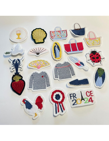 Coccinelle pour broche / écusson