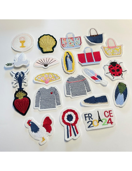 Coccinelle pour broche / écusson