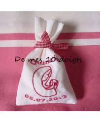 Sachet de dragées Tout dans le cadre - 9x13cm