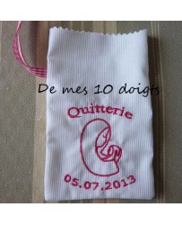 Sachet de dragées Tout dans le cadre - 9x13cm 2
