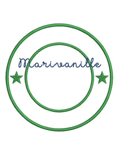 Cercles à personnaliser - 4 versions...