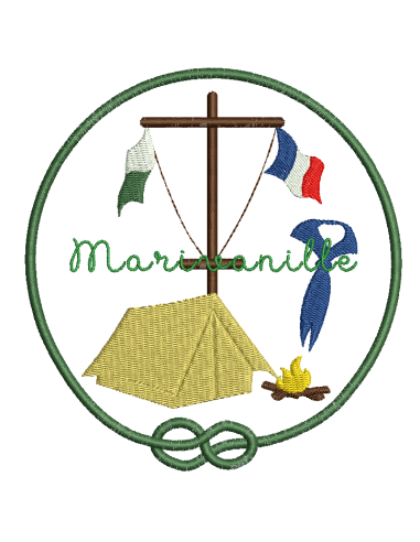 Motif de camp couleurs