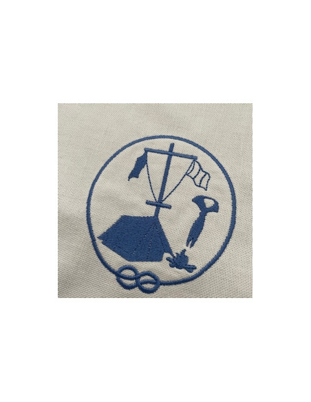 Motif de camp monochrome