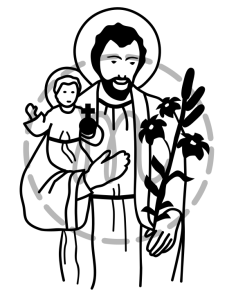 Saint Joseph (découpe)