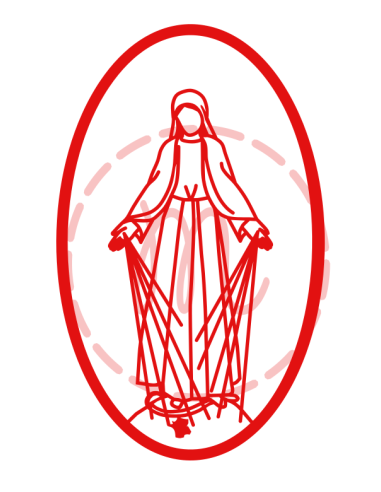 Médaille miraculeuse Vierge Marie...