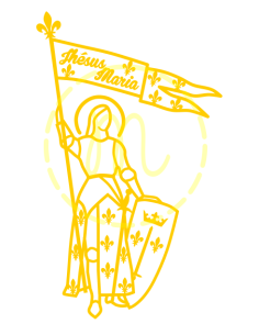 Sainte Jeanne d'Arc (découpe)