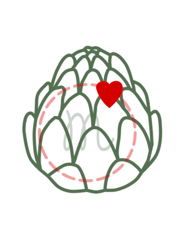 Coeur d'artichaut (découpe)