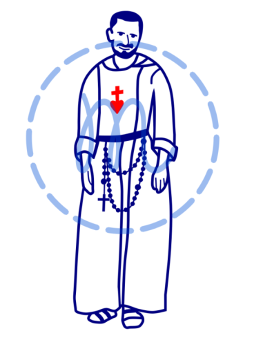 Charles de Foucauld (découpe)