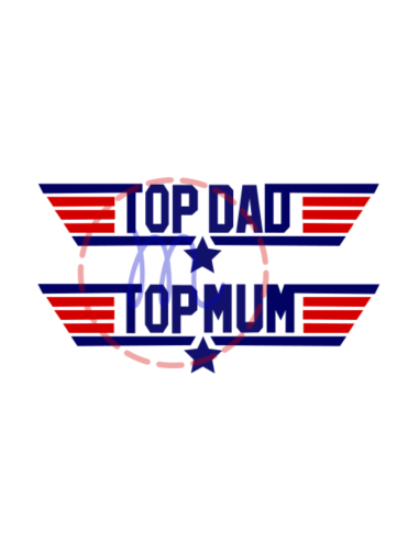 Top Dad, top Mum (découpe)