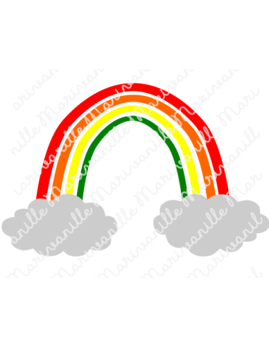 Arc en ciel (découpe)