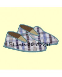 Chaussons en appliqué - 3 tailles
