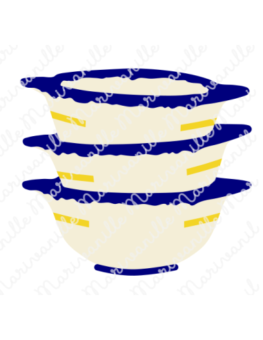 3 Bols Bretons (découpe)