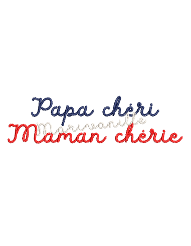 Papa chéri, Maman chérie