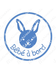 Bébé à bord (découpe)