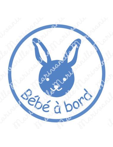 Bébé à bord (découpe)