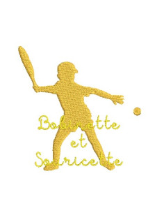 Tennisman Ombre chinoise