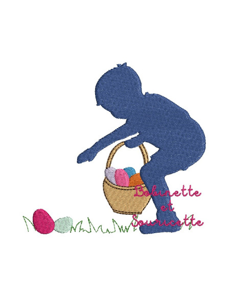 Silhouettes de Pâques - 9 fichiers