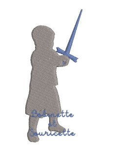 Garçon à l'épée - 5 tailles...