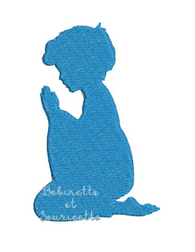 Enfant en prière - 2 formats