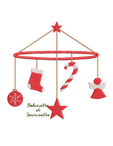 Mobile Noël - 5 tailles