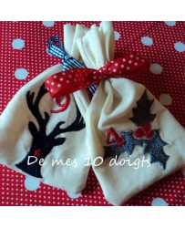 Sachet calendrier de l'Avent tout dans le cadre