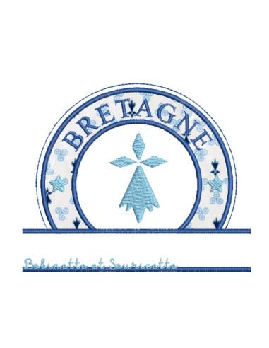 logo Bretagne Hermine - 3 tailles
