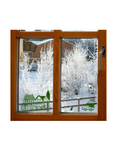 Maisons de Noël (découpe)
