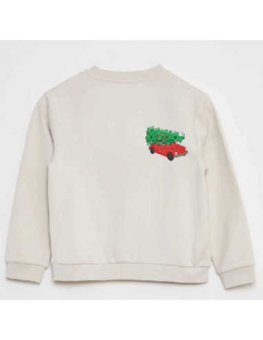 Voiture et sapin Noël - 2 tailles