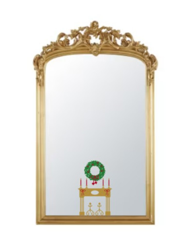 Cheminée de Noël (découpe)