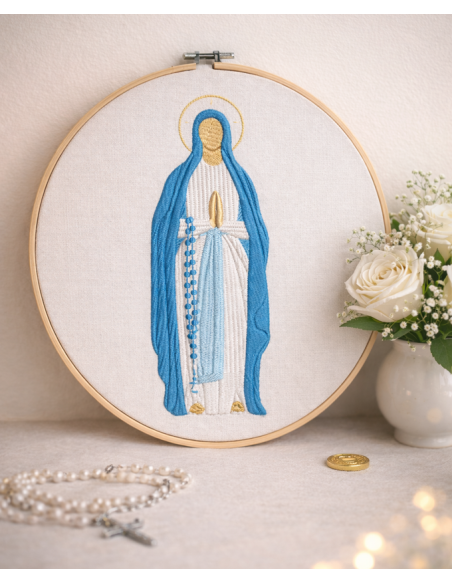 Notre Dame de Lourdes - 5x16 cm