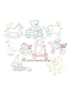 Ourson dans une caisse en... 2