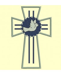 Croix à la Colombe - Appliqués