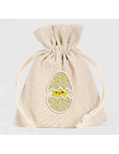 Poussin dans sa coquille - 2 versions