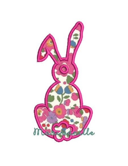 Lapin étiquette - Appliqué