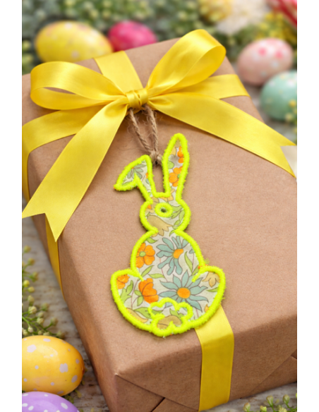 Lapin étiquette - Appliqué