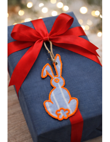 Lapin étiquette - Appliqué