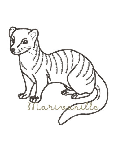 Mangouste - Rikki - 3 tailles