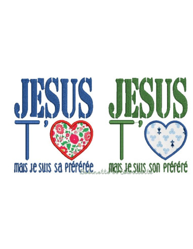 Jésus t'aime (version fille ou...