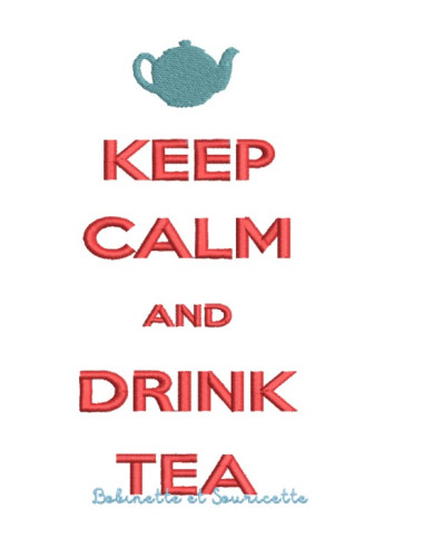 Keep Calm And drink tea - 2 versions
