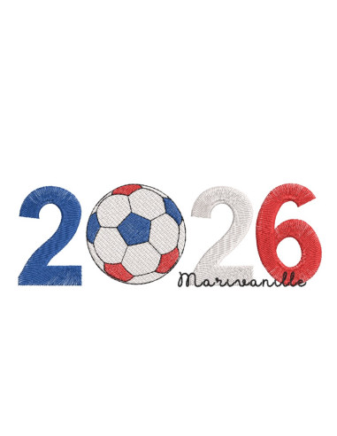 2026 -foot - 4 tailles
