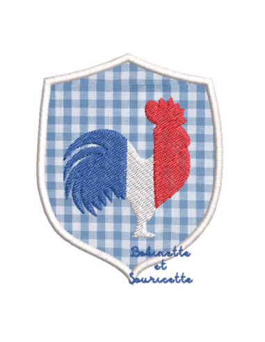 Coq France Foot Rugby - 3 tailles -...
