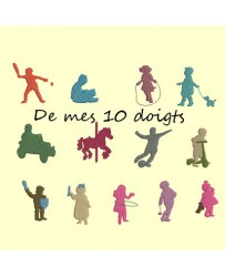 mini silhouettes - 13 motifs - 4cm