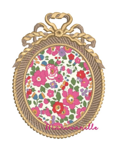 Cadre noeud appliqué