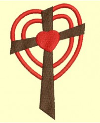 Pack Croix Coeur - Appliqués 2